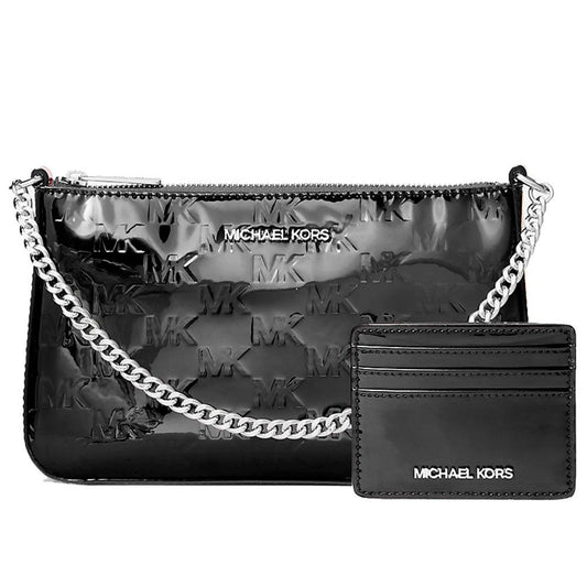 Pochette Michael Kors in tela nera
