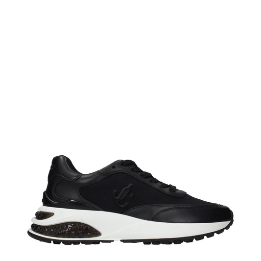 Sneakers sportive in tessuto nere Jimmy Choo