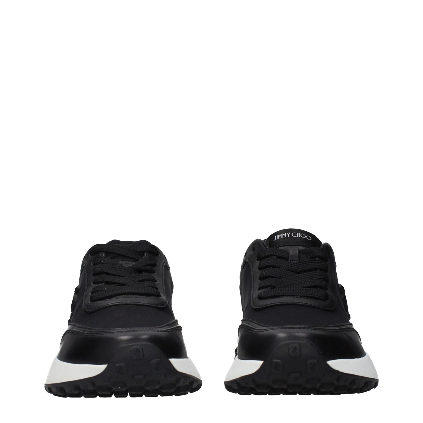 Sneakers sportive in tessuto nere Jimmy Choo