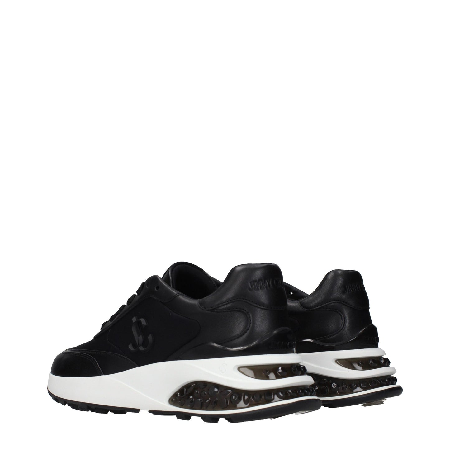 Sneakers sportive in tessuto nere Jimmy Choo