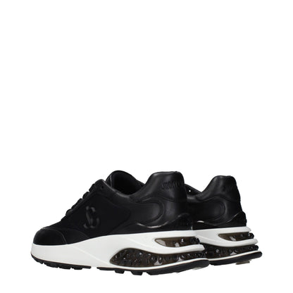 Sneakers sportive in tessuto nere Jimmy Choo