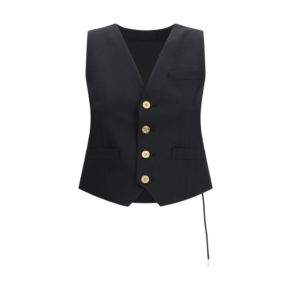 Gilet Sacai en polyester noir