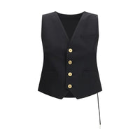 Gilet Sacai en polyester noir