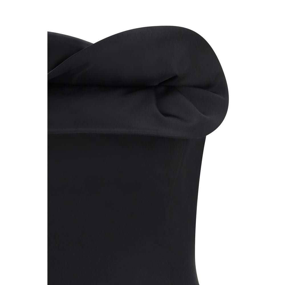 Corset Magda Butrym en Laine Polaire Noire