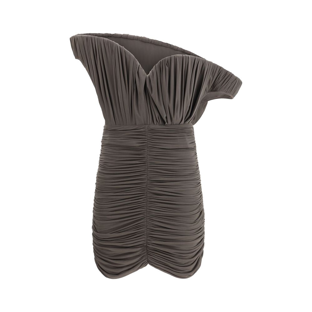Robe décontractée Magda Butrym Marron Cuivré