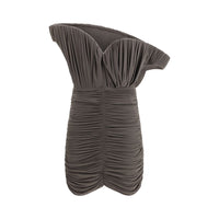 Robe décontractée Magda Butrym Marron Cuivré