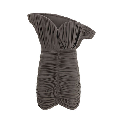 Robe décontractée Magda Butrym Marron Cuivré