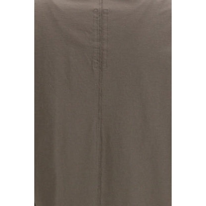 T-shirt Rick Owens in cotone marrone