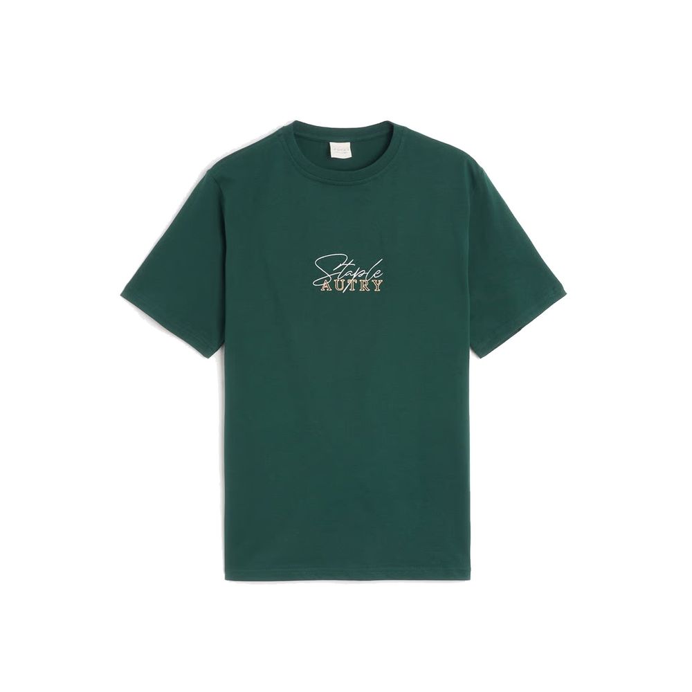 T-Shirt Bicolore Autry in Cotone