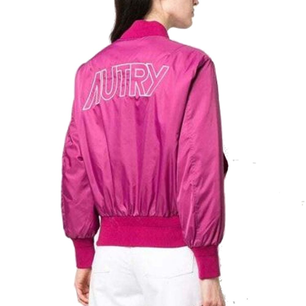 Bomber en nylon multicolore Autry