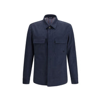 Cappotto Etro in lana blu