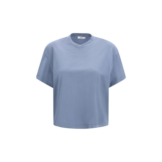 T-shirt in cotone blu RIER