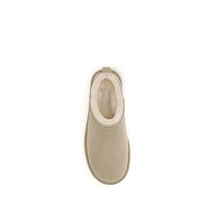 UGG Stivaletti in pelle di vitello beige Bos Taurus