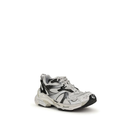 Sneakers Athletic Balenciaga in polietilene grigio