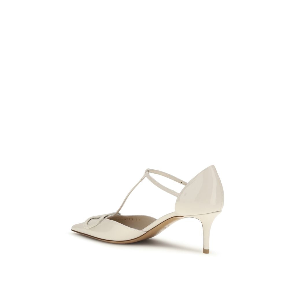 Valentino Garavani Calf Leather Bos Taurus High Heel Pumps
