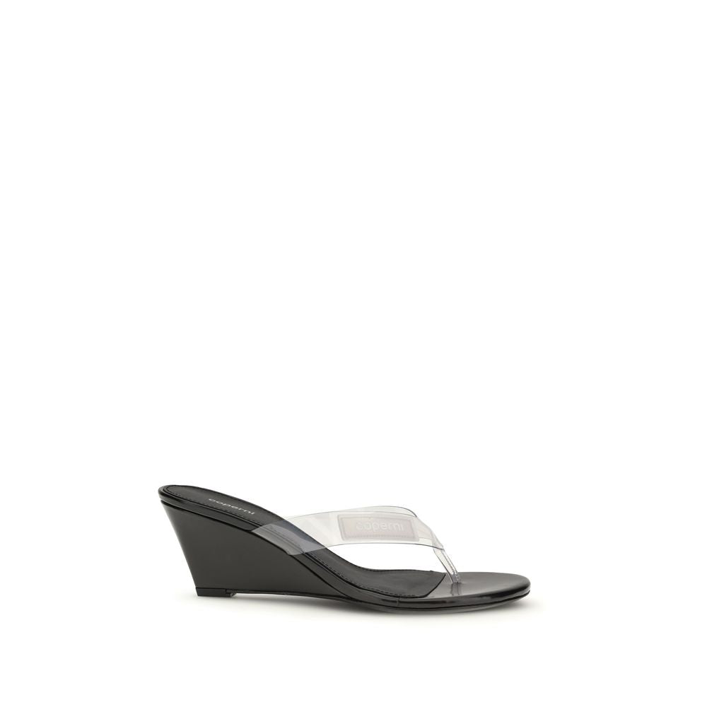 Coperni Sandali infradito in PVC nero