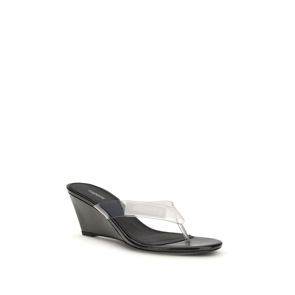 Coperni Sandali infradito in PVC nero