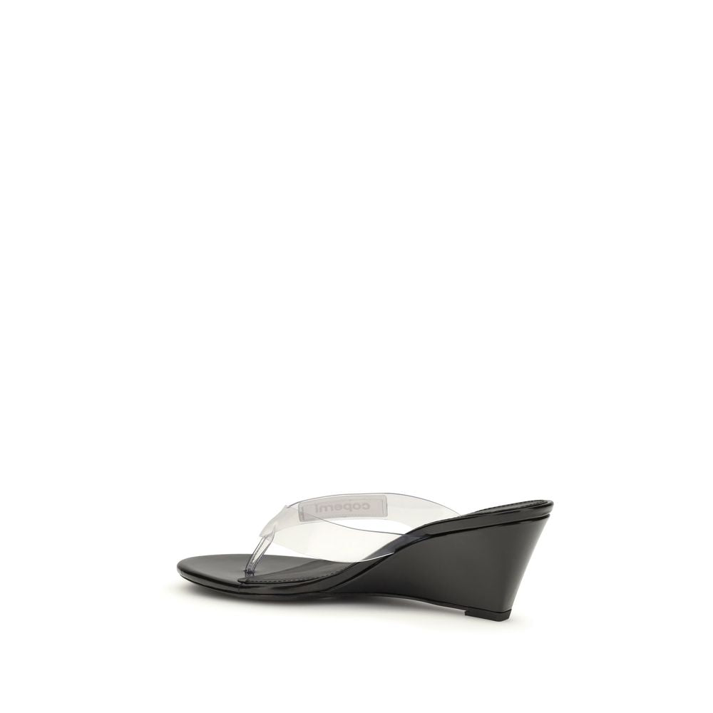 Coperni Sandali infradito in PVC nero