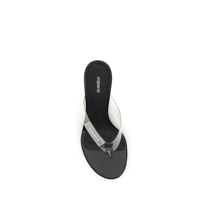 Coperni Sandali infradito in PVC nero