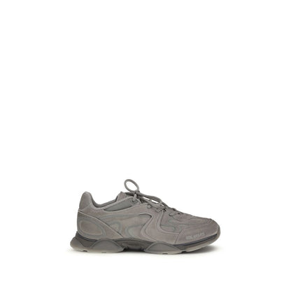 Axel Arigato Sneakers Chunky Grigie in Pelle di Vitello Bos Taurus