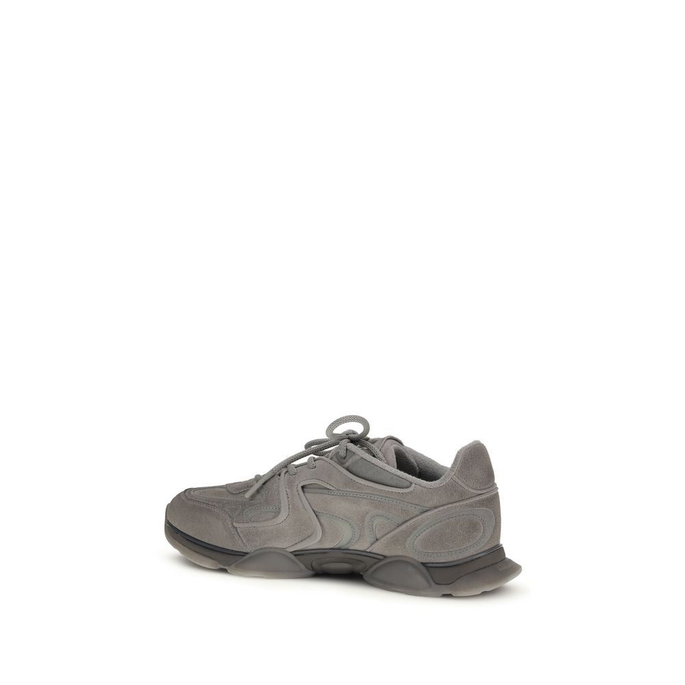 Axel Arigato Sneakers Chunky Grigie in Pelle di Vitello Bos Taurus