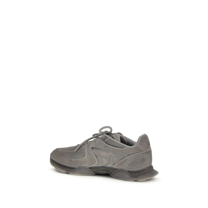Axel Arigato Sneakers Chunky Grigie in Pelle di Vitello Bos Taurus