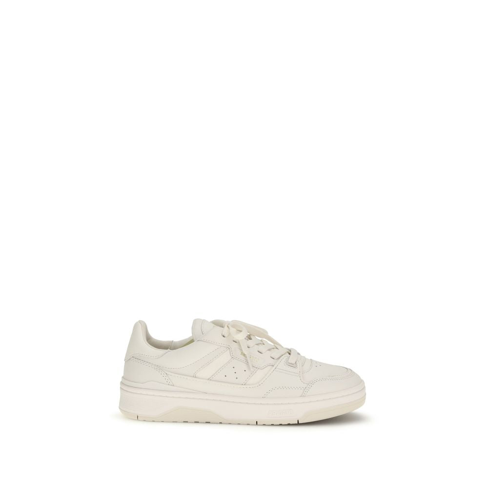 Baskets basses Axel Arigato en cuir de veau gris Bos Taurus
