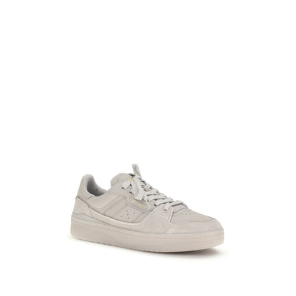 Baskets basses Axel Arigato en cuir de veau gris Bos Taurus
