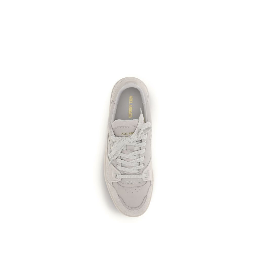 Baskets basses Axel Arigato en cuir de veau gris Bos Taurus