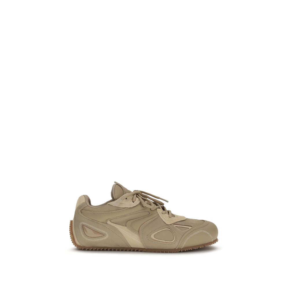 Baskets basses Axel Arigato en cuir de veau marron Bos Taurus