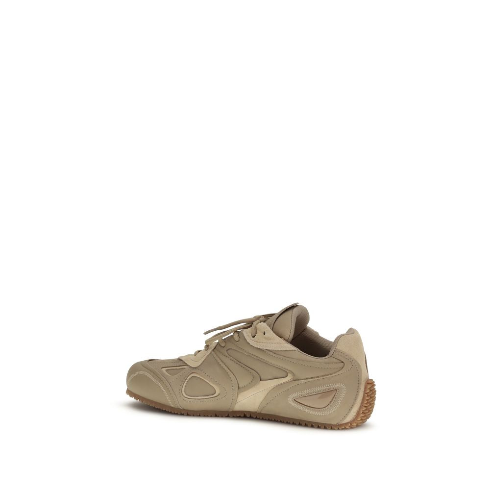 Baskets basses Axel Arigato en cuir de veau marron Bos Taurus