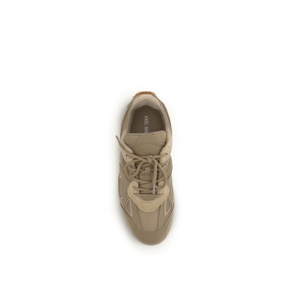 Baskets basses Axel Arigato en cuir de veau marron Bos Taurus