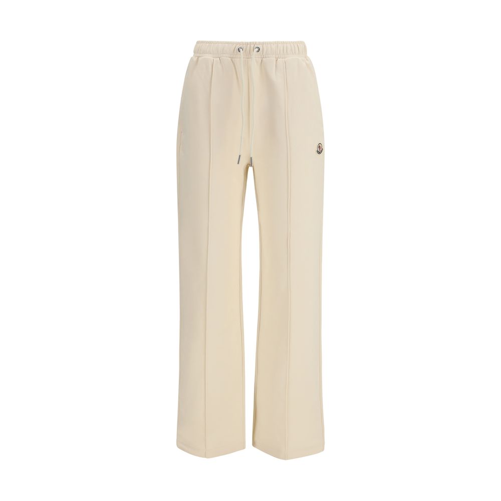 Moncler Pantaloni sportivi in cotone beige