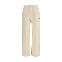 Moncler Pantaloni sportivi in cotone beige