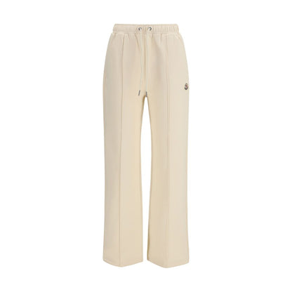 Moncler Pantaloni sportivi in cotone beige