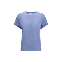 T-shirt Brunello Cucinelli en nylon bleu