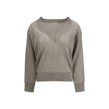 Brunello Cucinelli Sportswear en lin marron