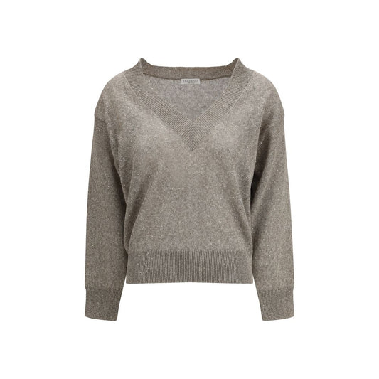 Brunello Cucinelli Abbigliamento Sportivo in Lino Marrone