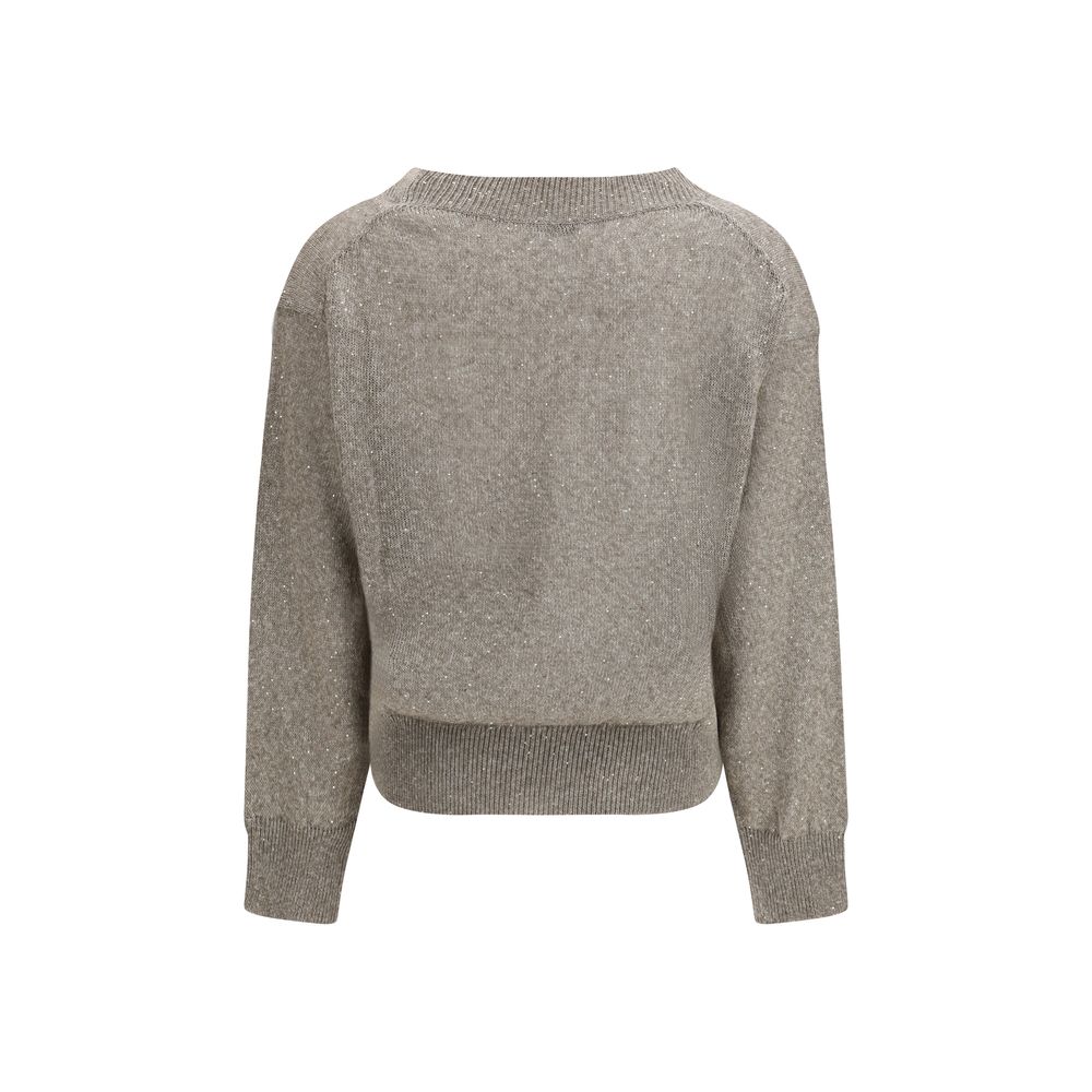 Brunello Cucinelli Sportswear en lin marron