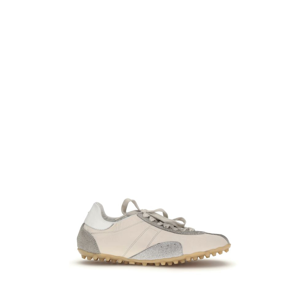 Maison Margiela Sneakers Athletic Beige in Pelle di Capra