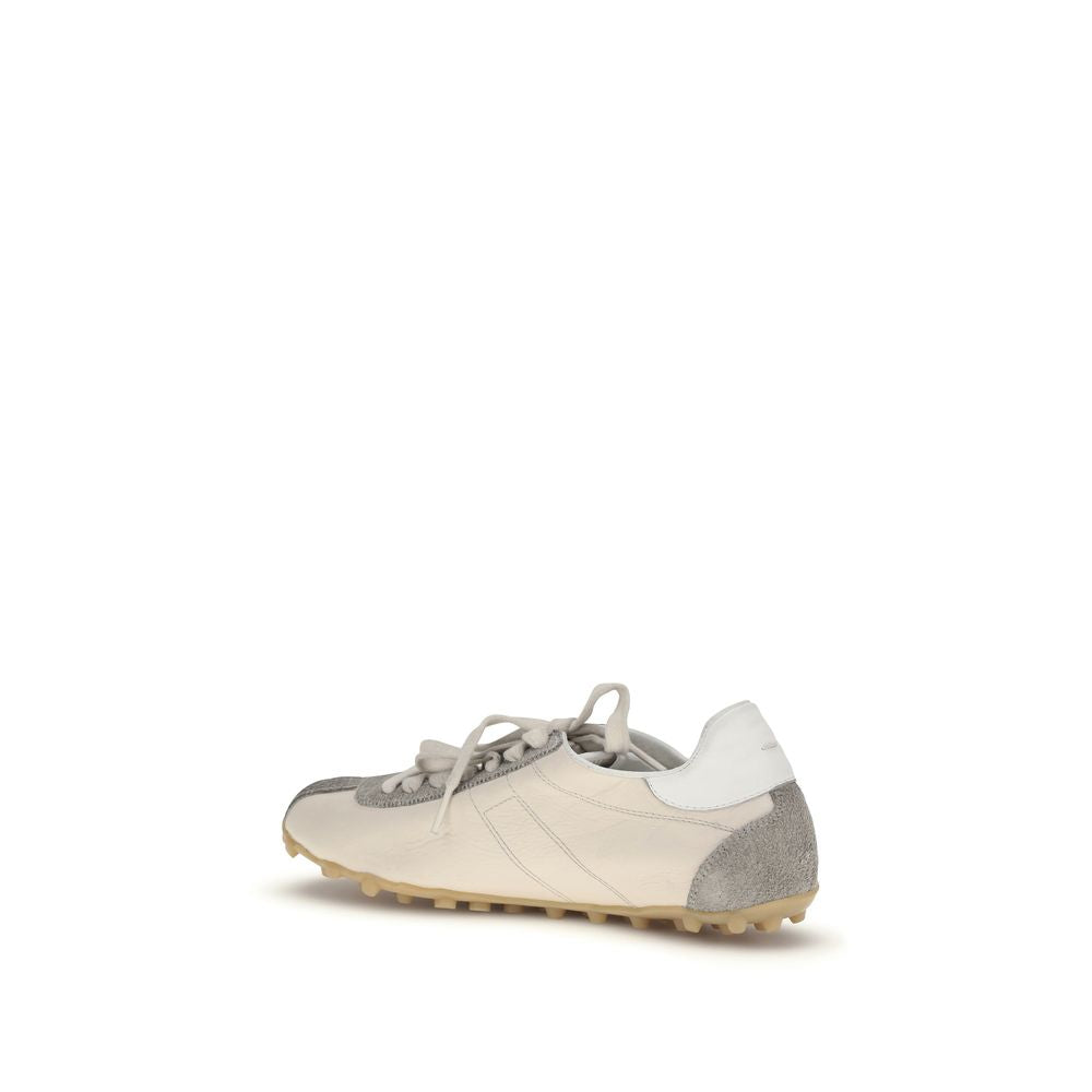 Maison Margiela Sneakers Athletic Beige in Pelle di Capra