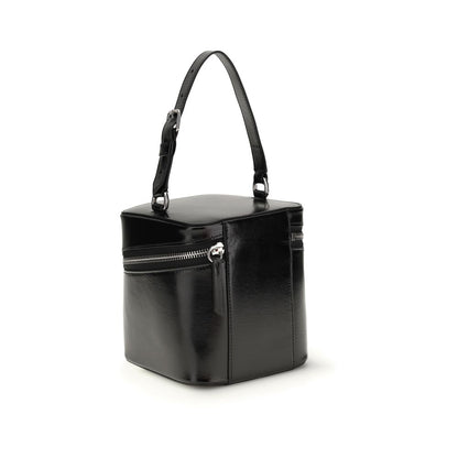 Sac bandoulière Maison Margiela en cuir de veau noir