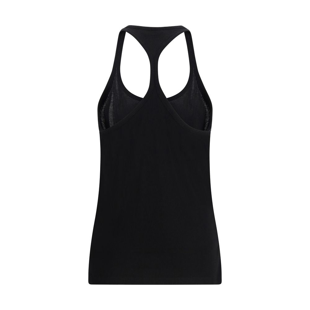 Canottiere in seta nera Tom Ford