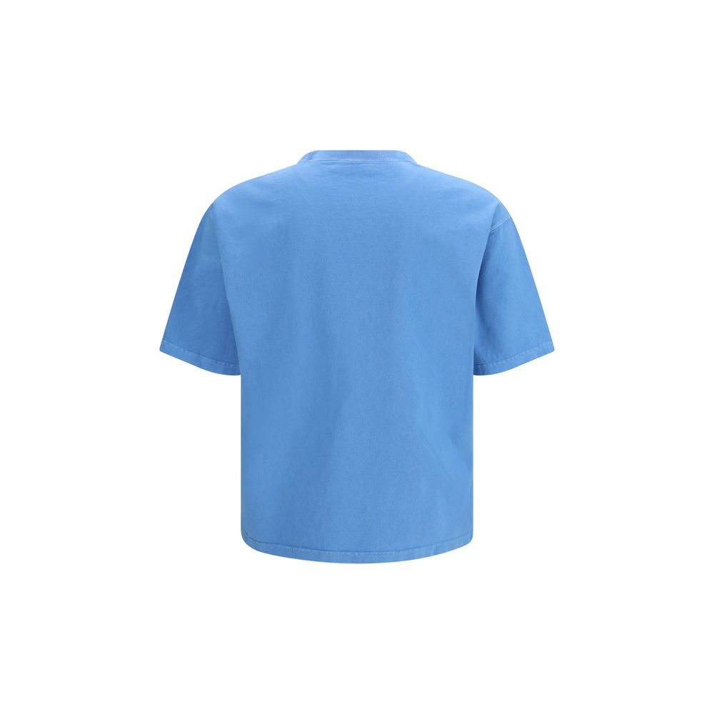 T-Shirt Prada Blu in Cotone