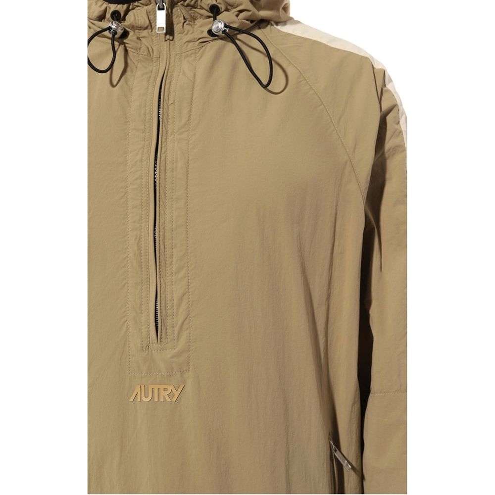 Veste Autry en nylon beige