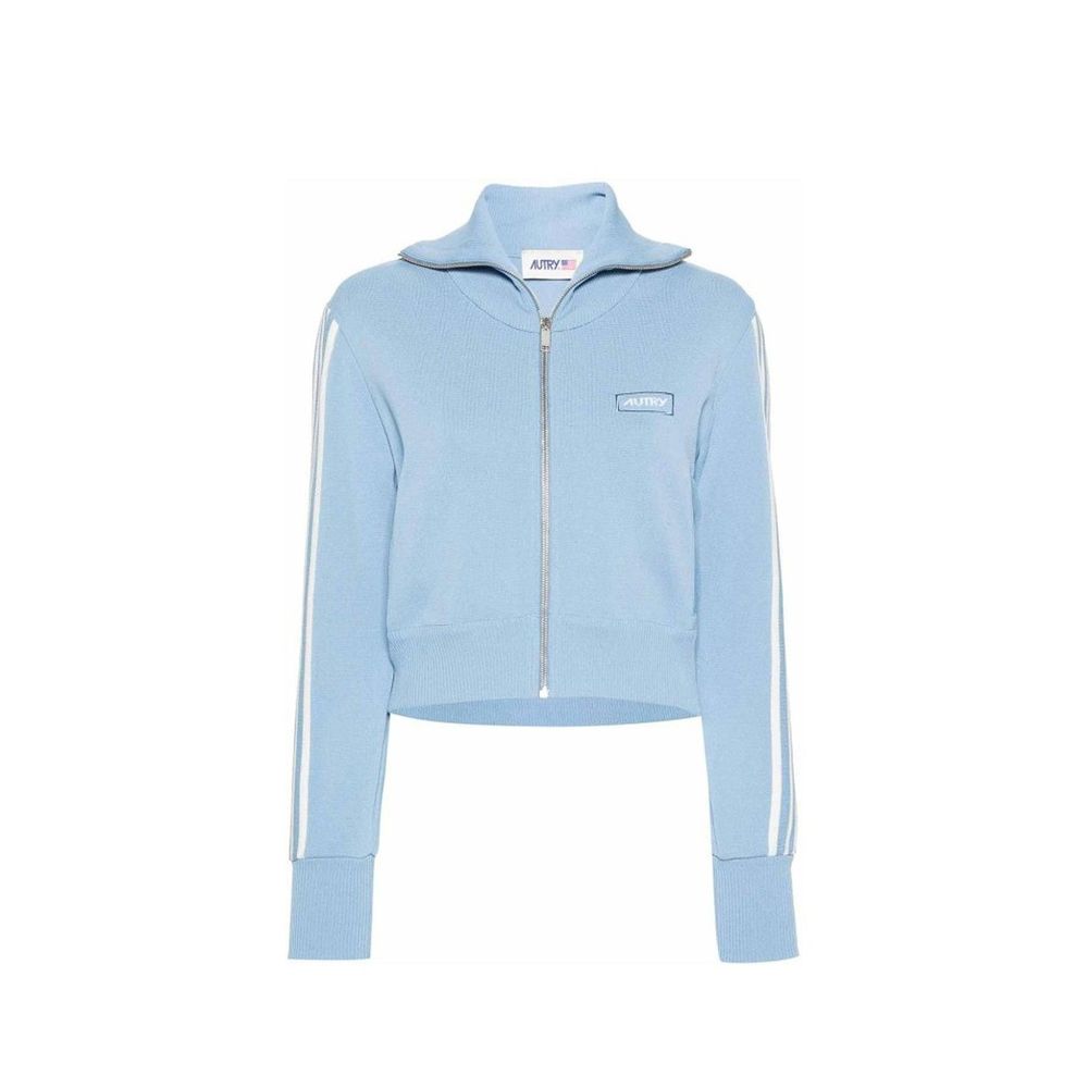 Cardigan Autry Blu in Nylon
