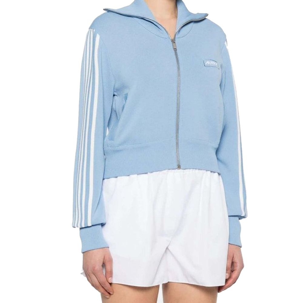 Cardigan Autry Blu in Nylon