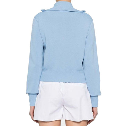 Cardigan Autry Blu in Nylon