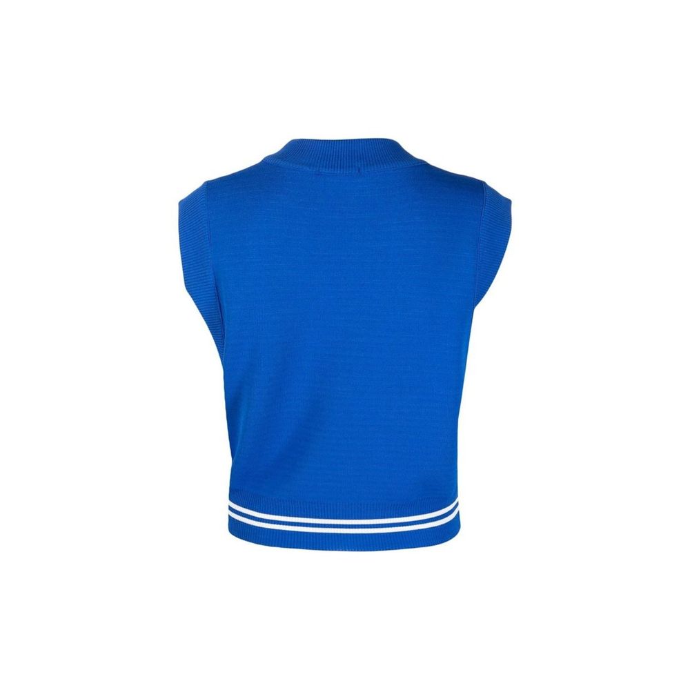 Gilet Autry bleu en nylon
