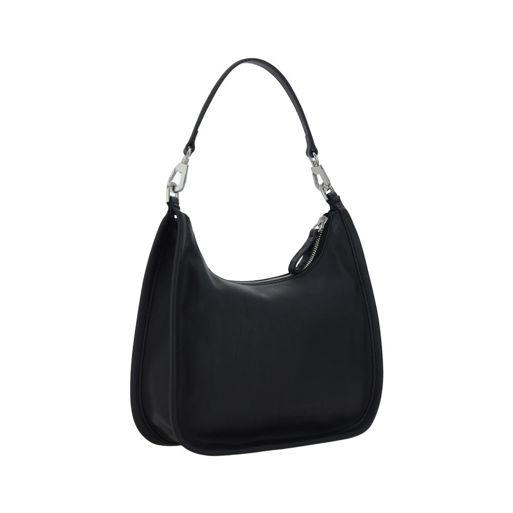 Sac bandoulière Pierre Hardy Bos Taurus en cuir de veau noir